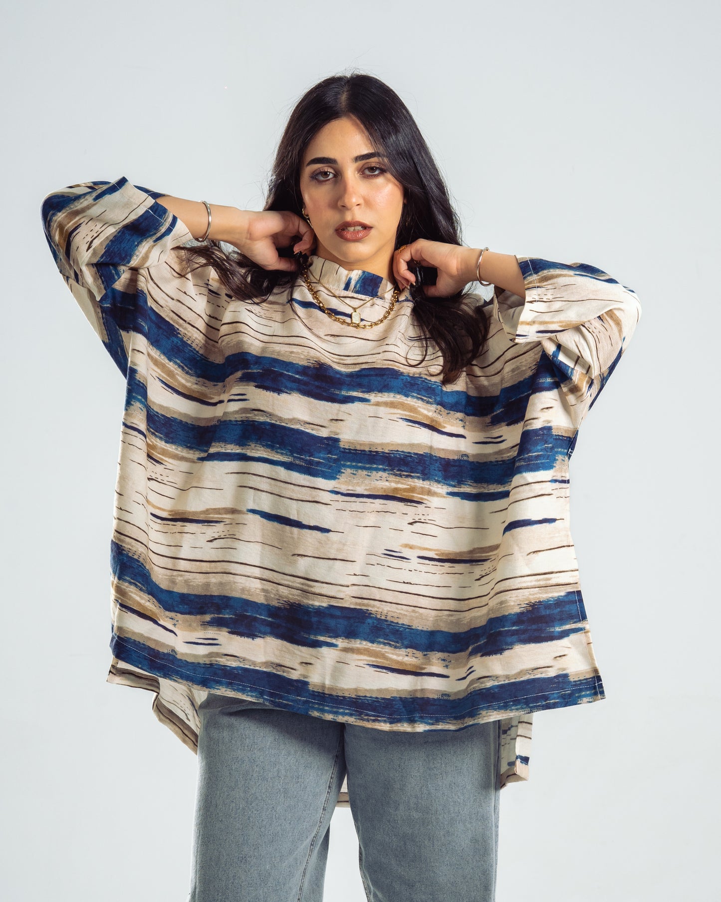 Wavy blouse