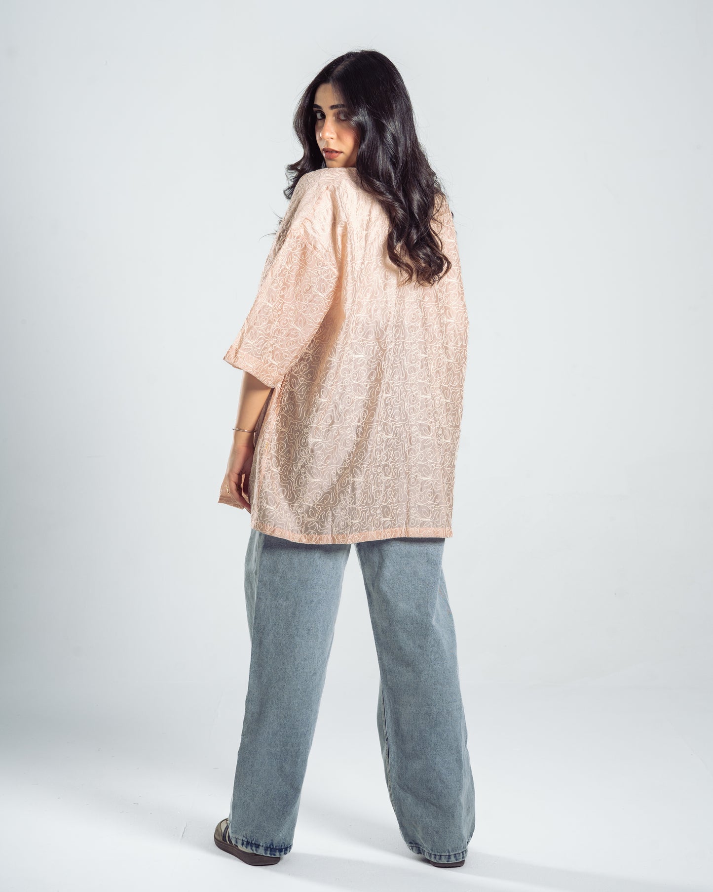 organza cardigan