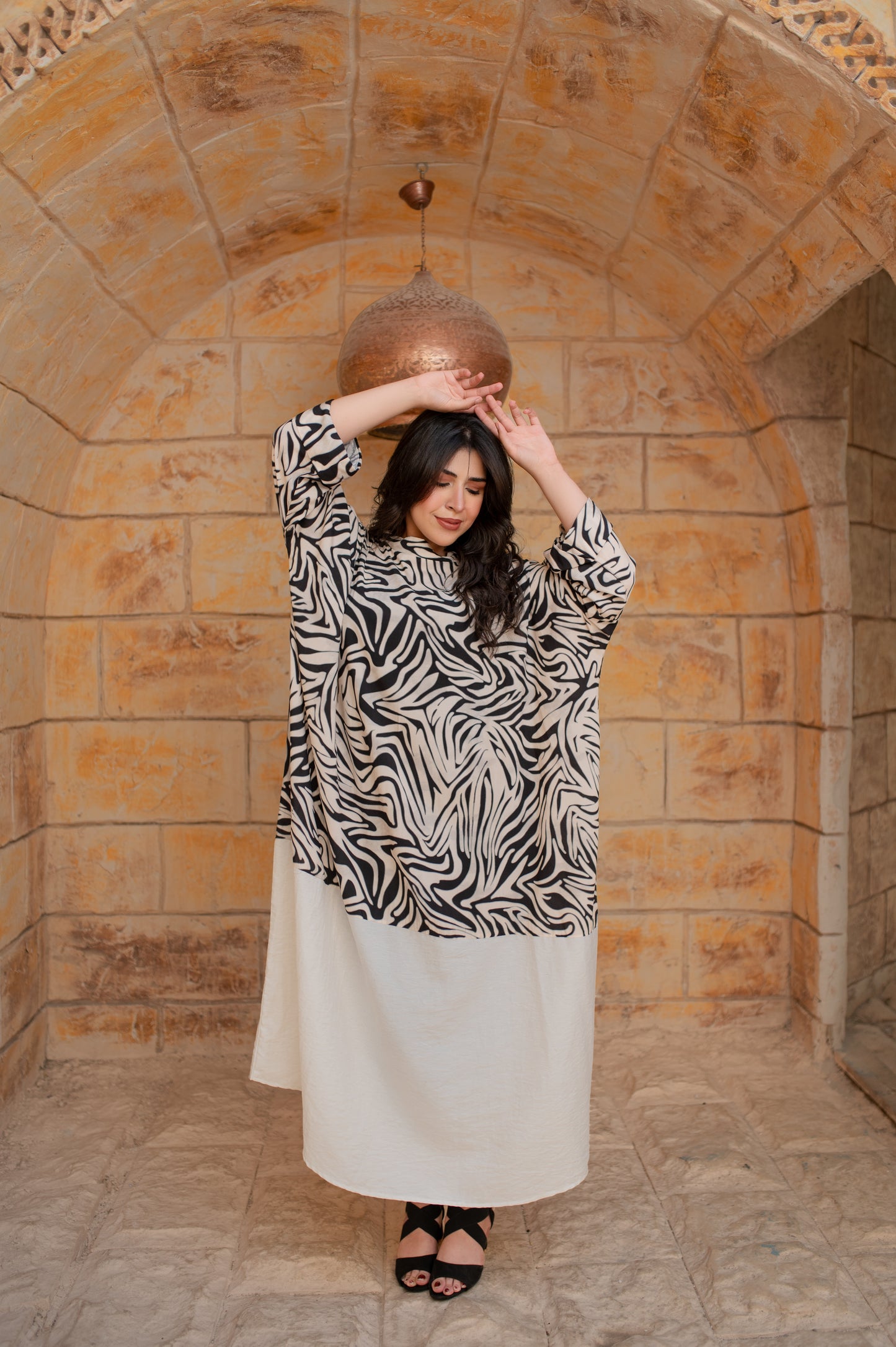 zebra dress