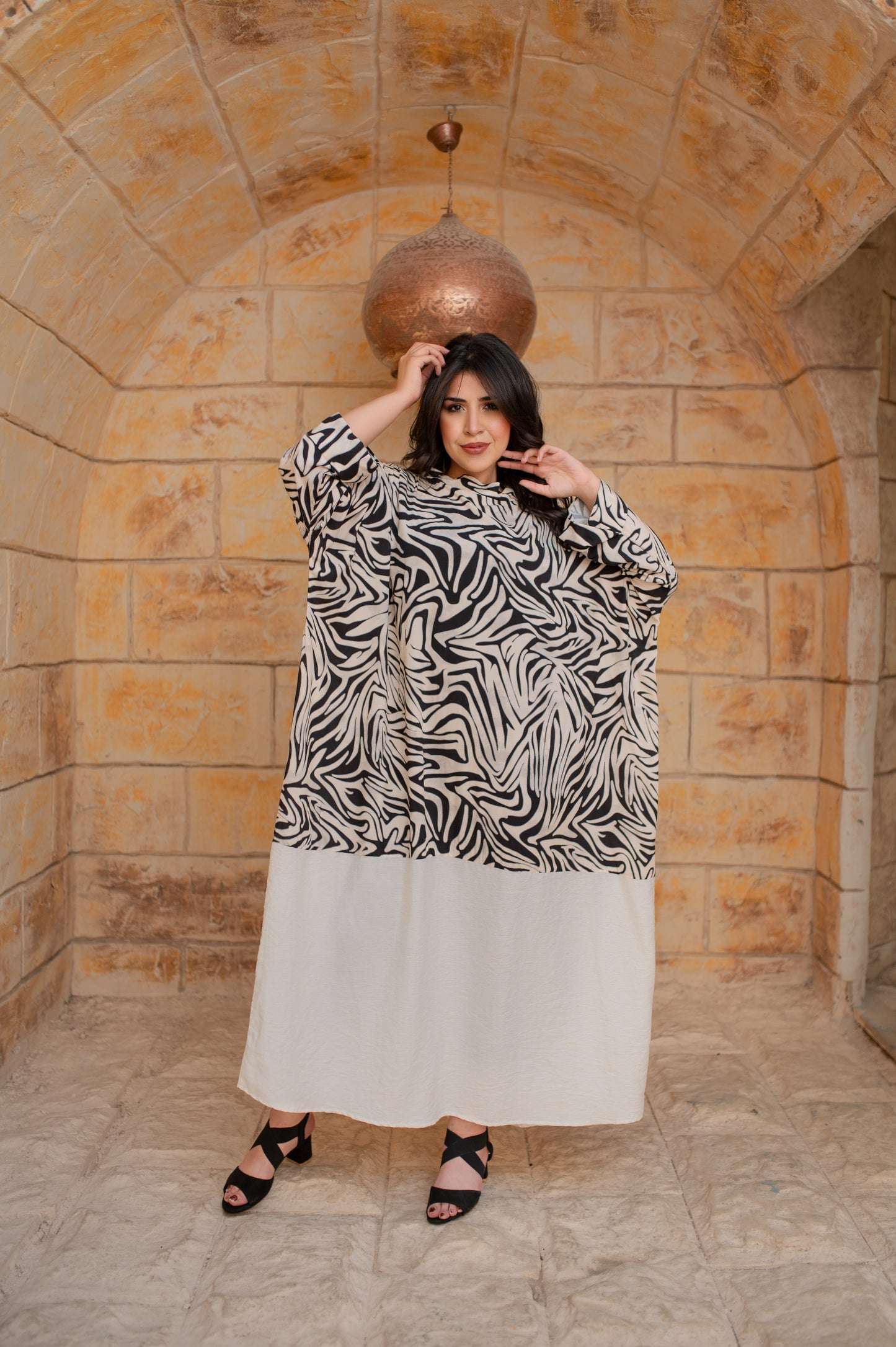 zebra dress