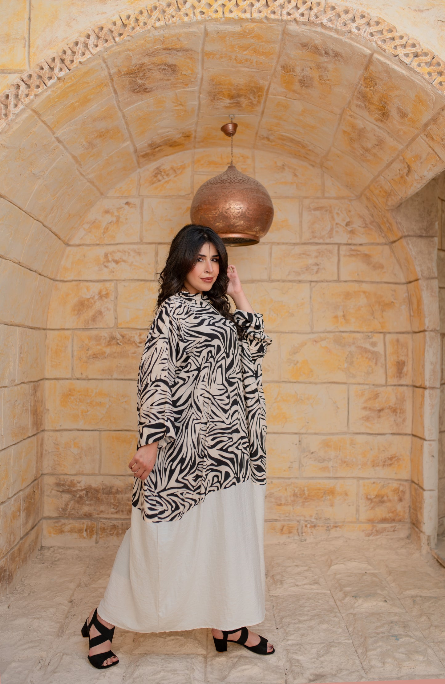 zebra dress