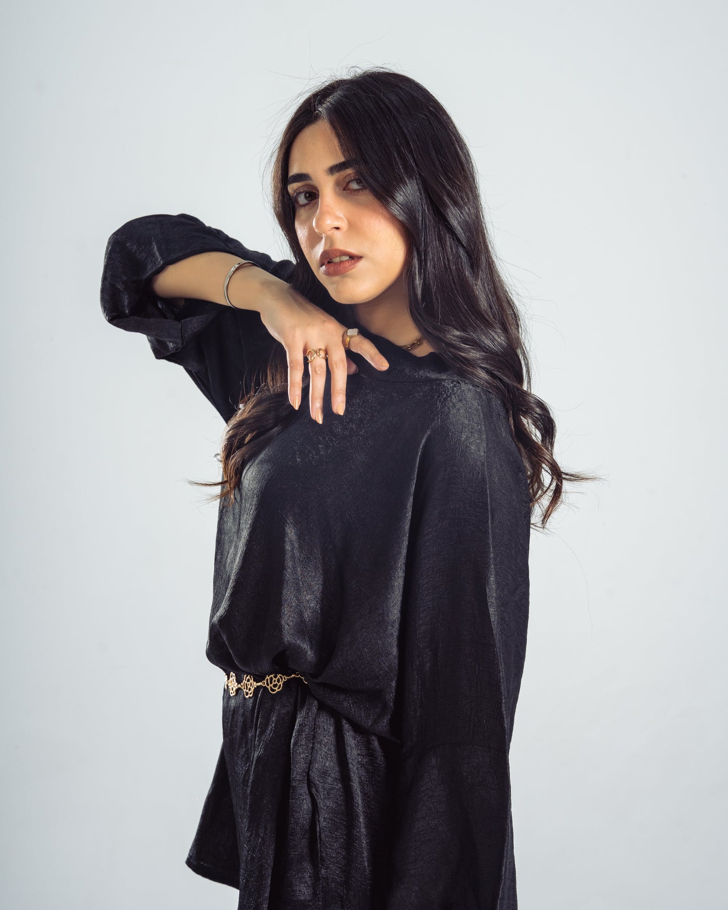Noir blouse