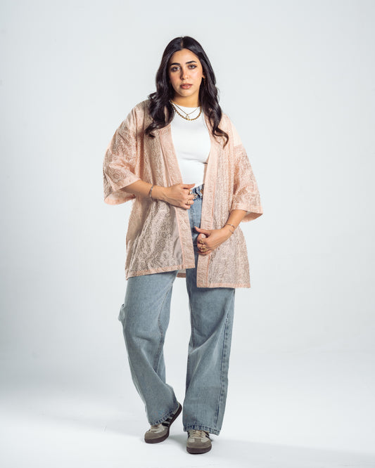 organza cardigan